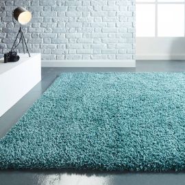 Duck Egg Blue Shaggy Rugs