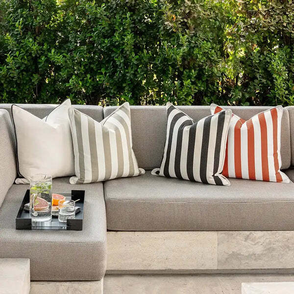 Outdoor Vibrant Contrast Cushions