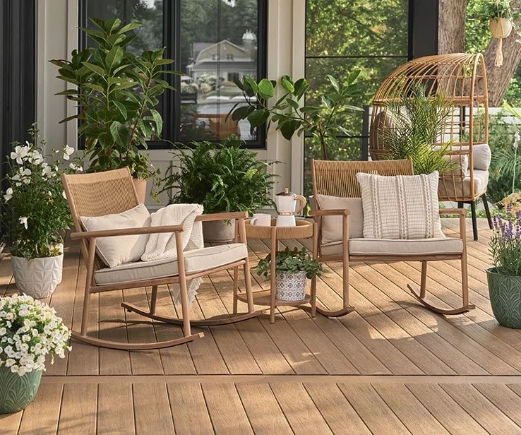 Water-Resistant Patio Cushions