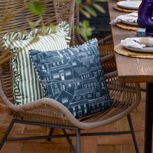 Abersoch Sail Blue Outdoor Cushion