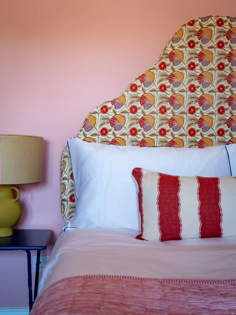 Beckie Upholstered Fabric Headboard