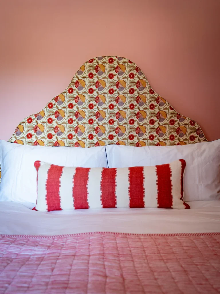 Beckie Upholstered Fabric Headboard