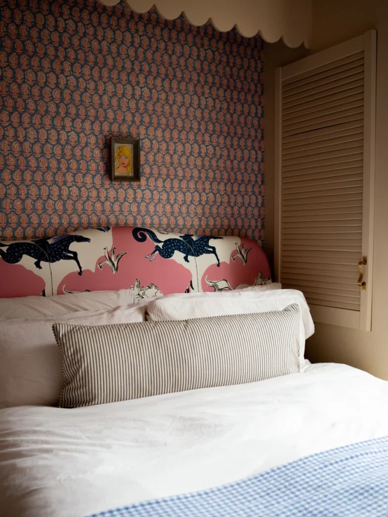 Kim Upholstered Fabric Headboard