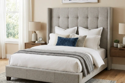Upholstered Bed Design Headboards