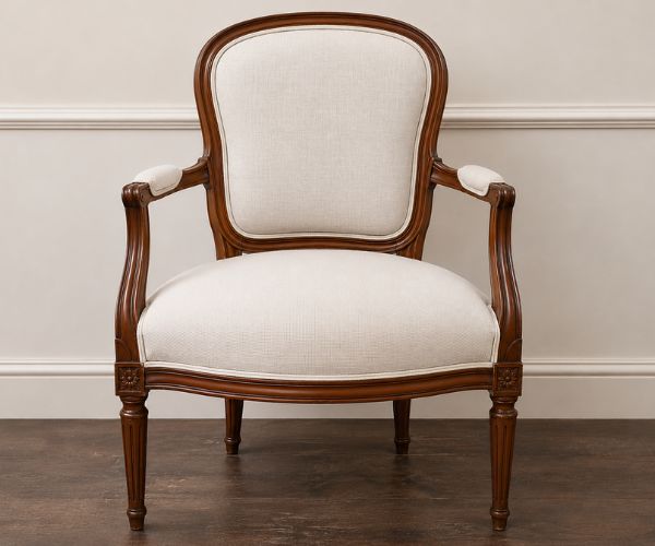 After chair upholstery