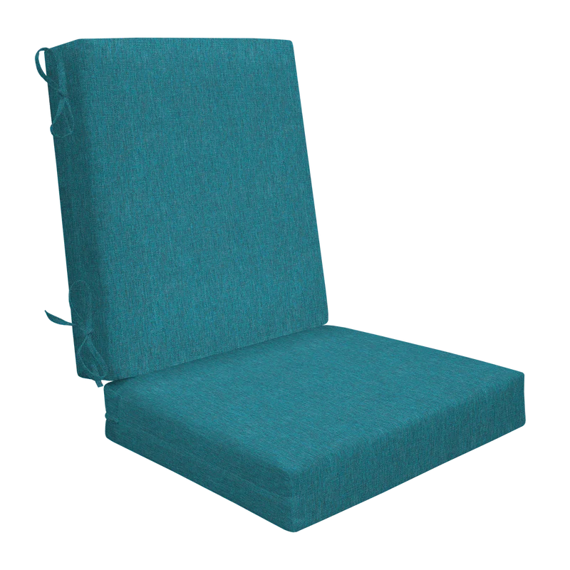 Highback Outdoor Dining Chair Cushion – Seat & Back Support - Image 3