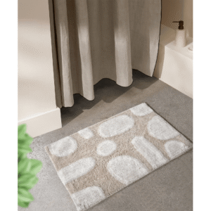 Afrojack Bath Matt - Ivory / Beige