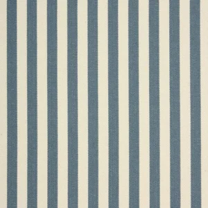 Cotswold Ticking Fabric Blue