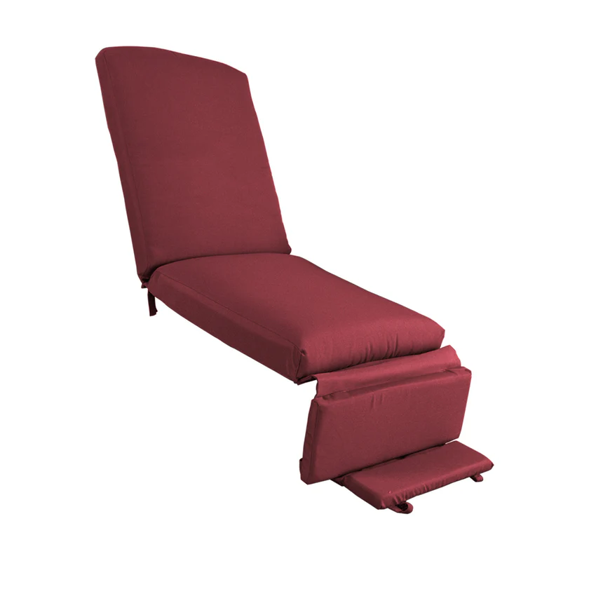 Reclining Lounge Chair Cushion – Outdoor Padded Cushion (Multiple Colors) - Image 3