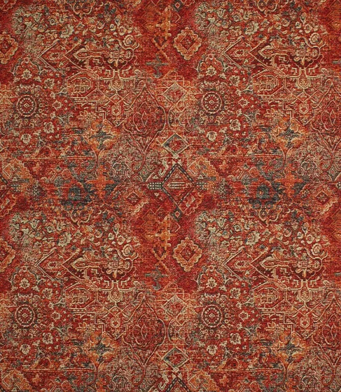 Keshan Tapestry Fabric Red