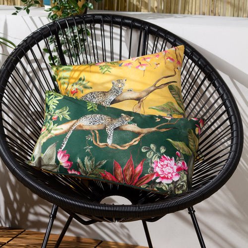 Leopard Gold Outdoor Cushion