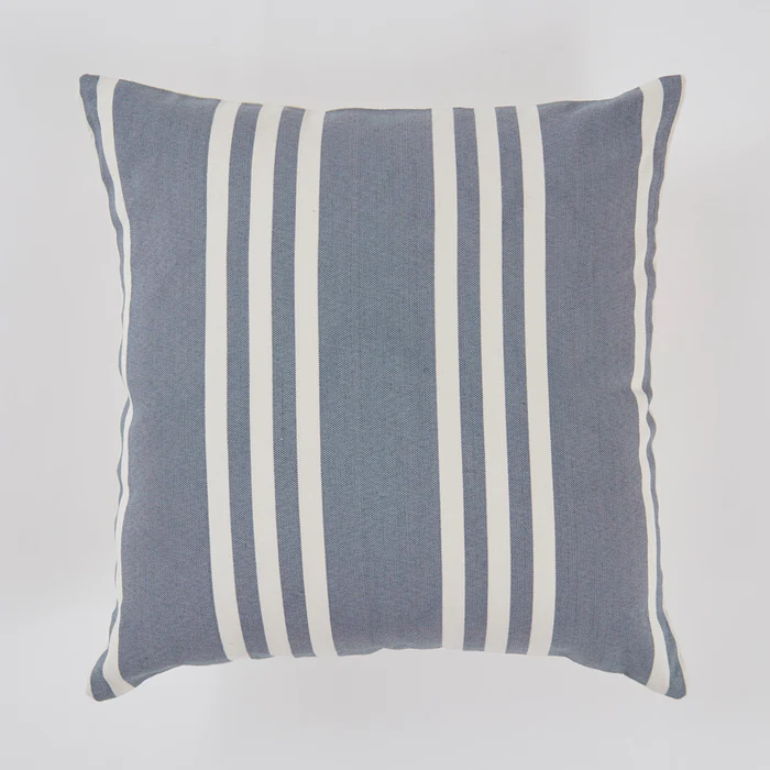 Maxime Blue Canvas Cushion - Image 2