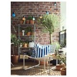 Outdoor Cushion Set of 2, Blue Mixed Patterns - Image 2