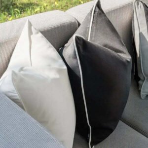 Outdoor Striped Serenity Cushions