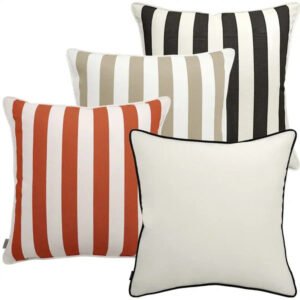 Outdoor Vibrant Contrast Cushions