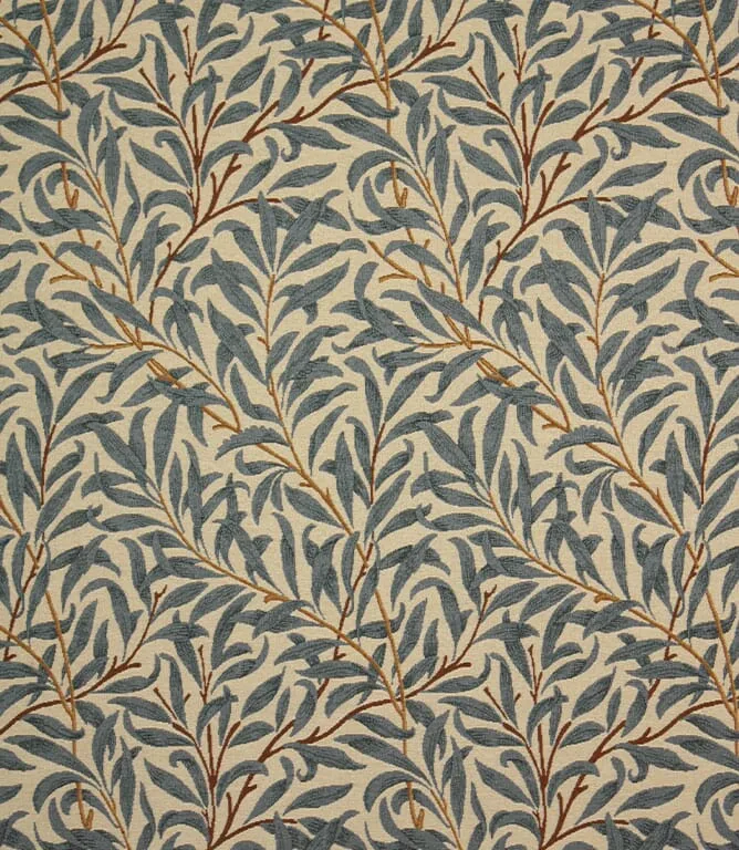 Willow Bough Tapestry Fabric Azure