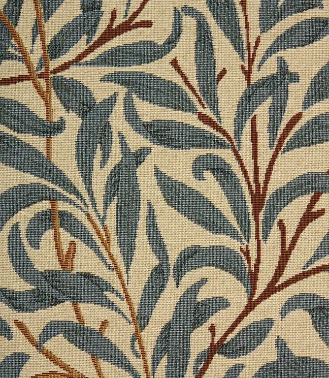 Willow Bough Tapestry Fabric Azure - Image 2