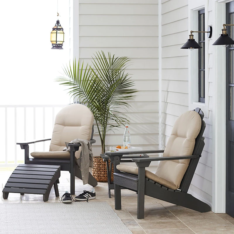 Sunbrella® Outdoor Adirondack Chair Cushion – Weather‑Resistant Patio Seat Pad