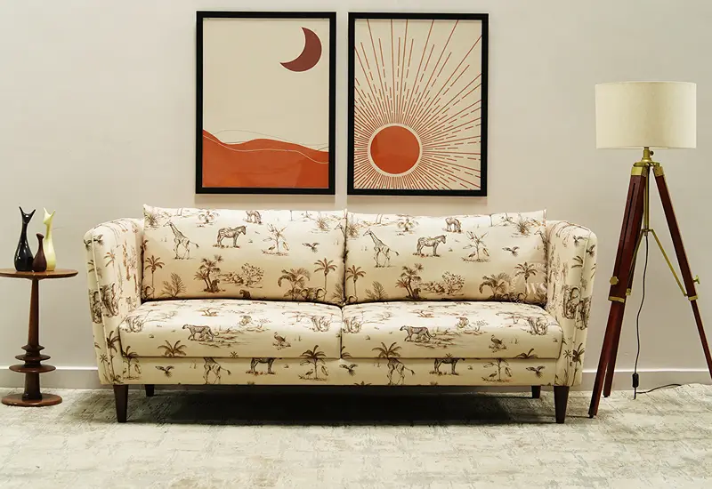 Cotton Upholstery Fabric Sofa
