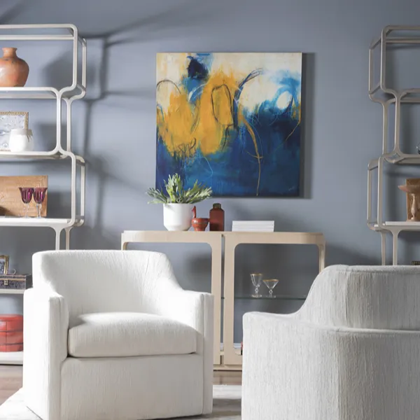 Kate Swivel Upholstery Sofa-Chair