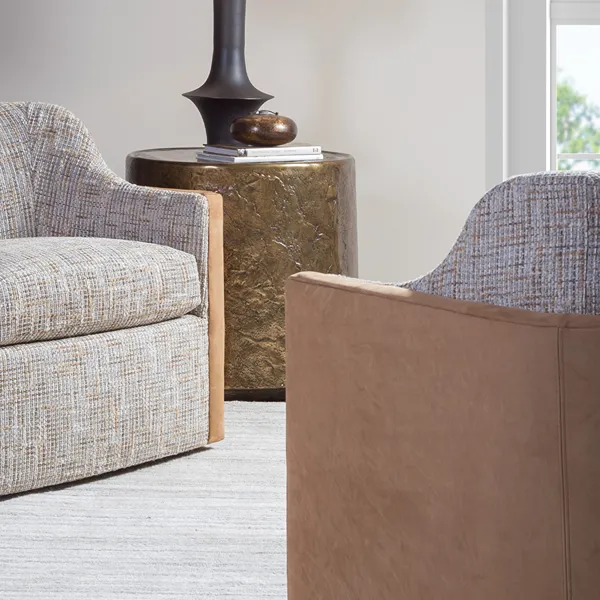 Kate Swivel Upholstery-Sofa Chair