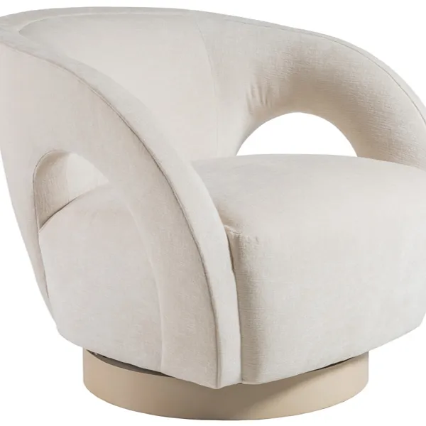Lena Swivel Upholstered Sofa Chairs