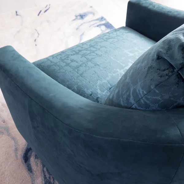 Liz Leather Swivel Upholstery-Sofa Chair