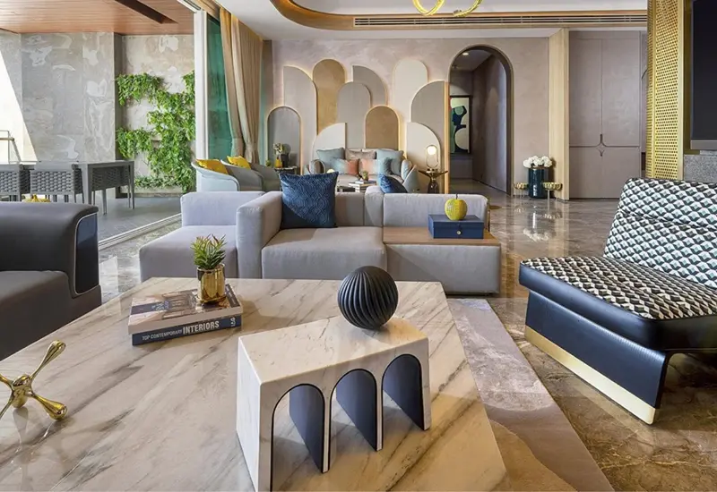 Luxury Upholstery Fabric Sofa