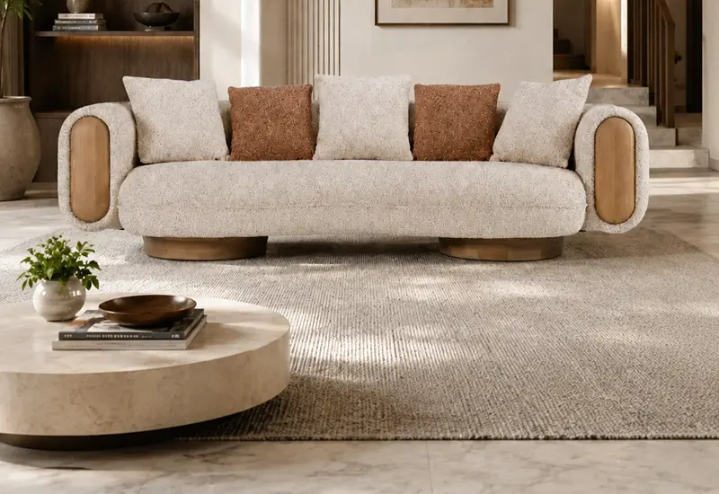 Modern Fabric Sofa Design