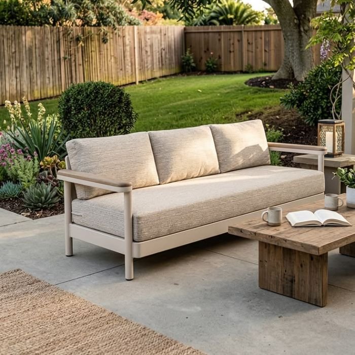 Outdoor sofa upholstery